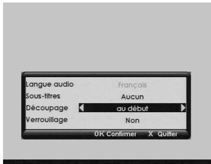 SAGEM DTR 6480 T - 10-5-11 Supprimer une portion d'un enregistrement - 1