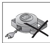 ROSIERES RILS14855DN-S - WARNING: DURING THE WASHING CYCLE, THE WATER CAN REACH A TEMPERATURE OF 90^ . - 5