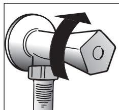 ROSIERES RILS14855DN-S - WARNING: DURING THE WASHING CYCLE, THE WATER CAN REACH A TEMPERATURE OF 90^ . - 2