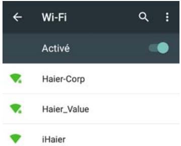 HAIER 52 NOiR - Appuyez Wi-Fi - 1