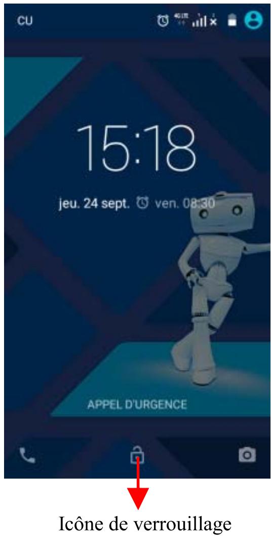 HAIER 52 NOiR - Insérer la carte SIM - 3
