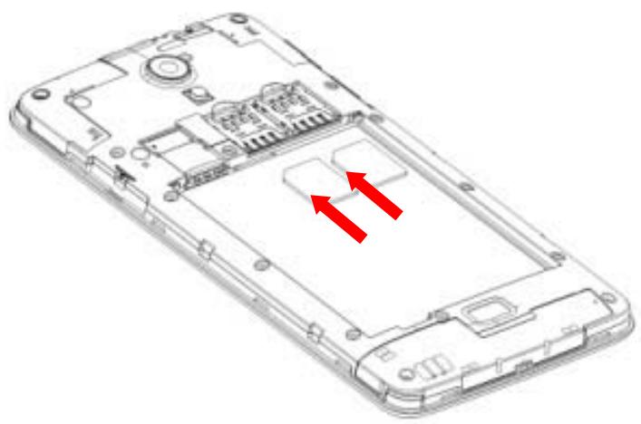 HAIER 52 NOiR - Insérer la carte SIM - 1
