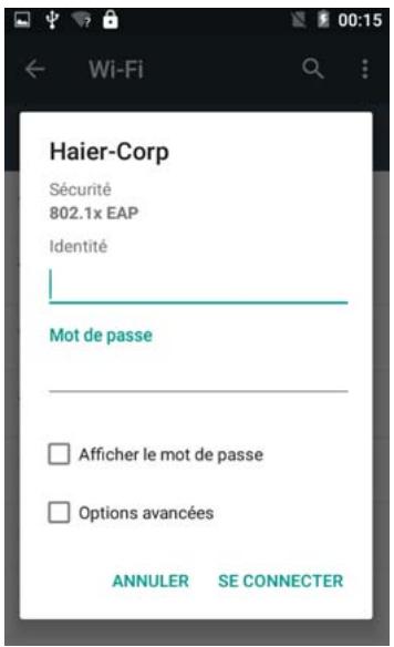 HAIER 52 NOiR - Appuyez Wi-Fi - 2