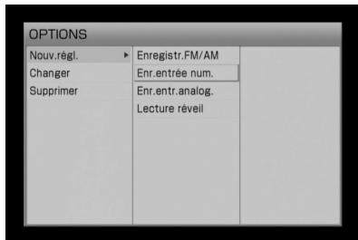 SONY NAC-HD1E - Enregistrement à partir d'un apparéil externe à l'aide de la minuterie d'enregistrement - 1