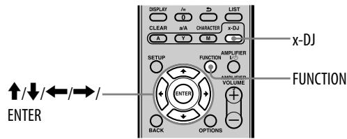 SONY NAC-HD1E - Utilisation de x-DJ - 1
