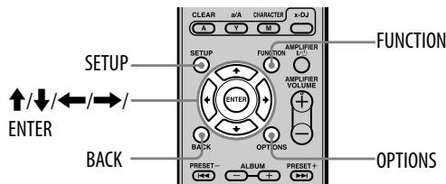 SONY NAC-HD1E - Utilisation des menus - 1