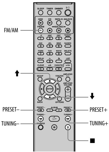 SONY NAC-HD1E - Ecoute de la radio - 1