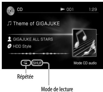 SONY NAC-HD1E - Lecture repétée · Lecture aléatoire CD - 2