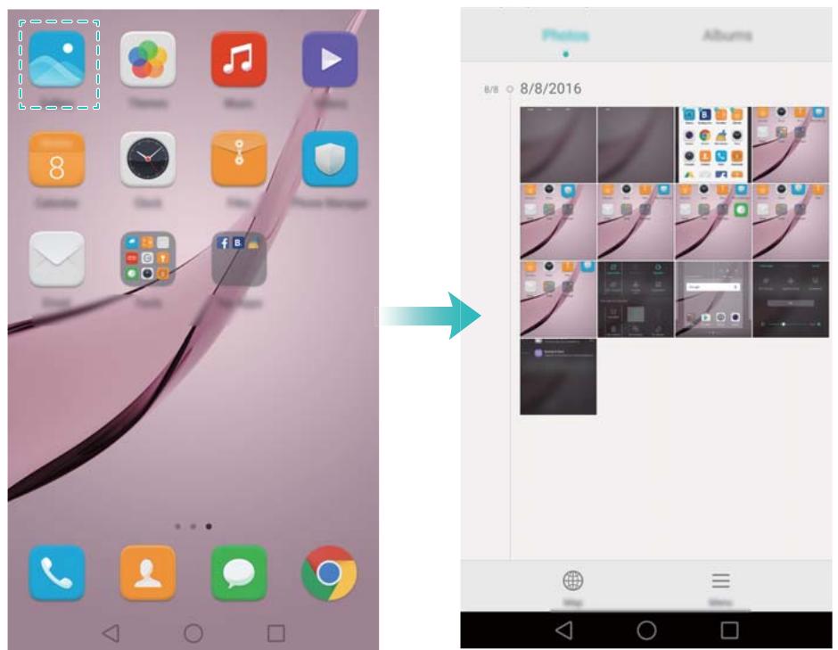 HUAWEI NOVA OR - Ouvrir une application depuis l'écran d'accueil - 1