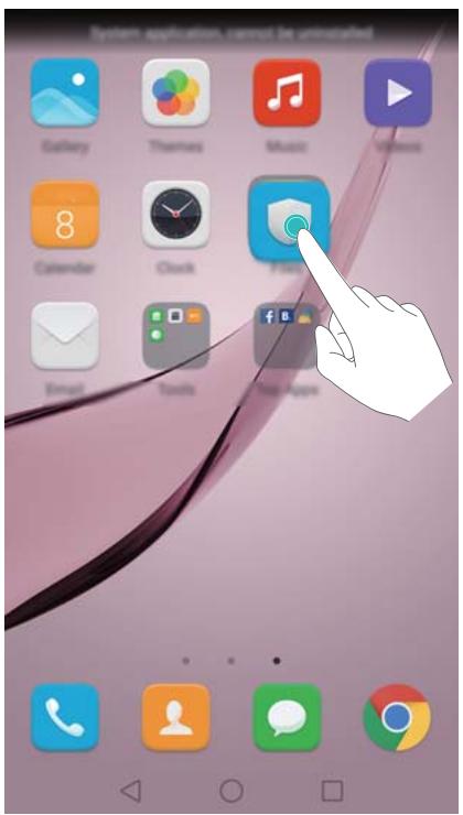 HUAWEI NOVA OR - Créer un dossier - 1
