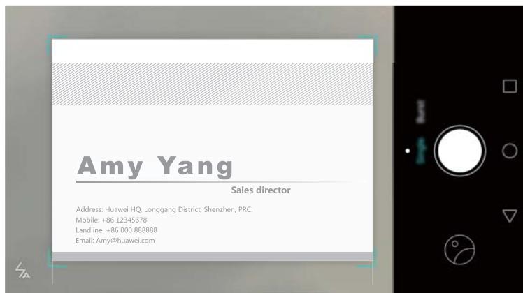 HUAWEI NOVA OR - Ajouter des coordonnées rapidement - 1