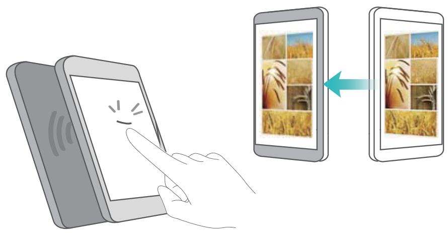 HUAWEI NOVA OR - Utiliser le NFC pour partager des pages Web ou des contacts - 1