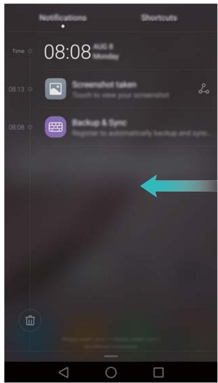 HUAWEI NOVA OR - Panneau de notification - 1