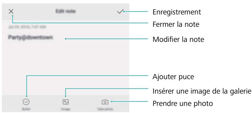 HUAWEI NOVA OR - Créer une note - 1