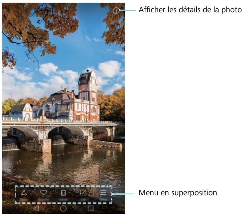HUAWEI NOVA OR - Affichage des photos en mode plein écran - 1