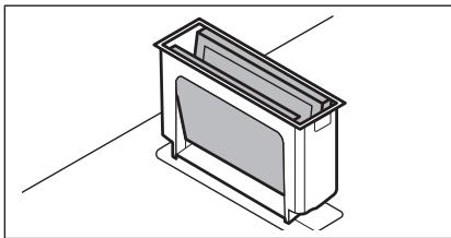 AEG CCE84543CB - Retirez le boitier du filtré. - 1