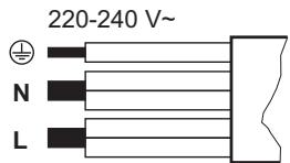 AEG CCE84543CB - Einphasiger Anschluss - 1