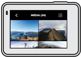 GOPRO HERO7SILVER - UTILISATION DE L'AFFICHAGE DE LA GALERIE - 1