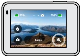 GOPRO HERO7SILVER - UTILISATION DU ZOOM TACTILE - 1
