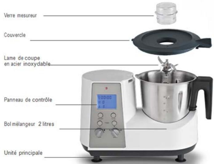 KITCHENCOOK CUISIOPRO - Avertissement - 1
