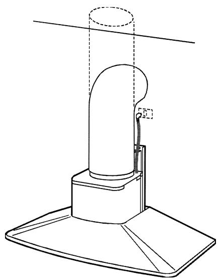 ARTHUR MARTIN AFC 972 X - Pour installer la cheminée en version évacuation - 9