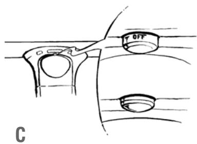 BRANDT C3320 - To start the fan: - 3