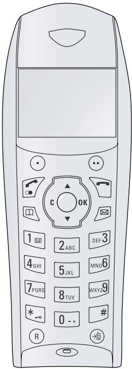 SAGEM Fhonerax 40°Frhonertax 45 - Panneau du combiné - 1
