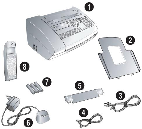 SAGEM Fhonerax 40°Frhonertax 45 - Contenu de l'emballage - 1