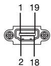 MITSUBISHI HC 1500 - Connectors - 3