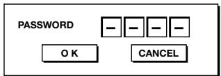MITSUBISHI HC 1500 - To cancel the password function: - 1