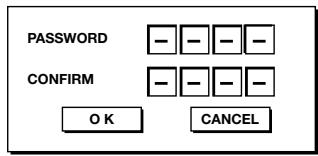 MITSUBISHI HC 1500 - To enable the password function: - 1