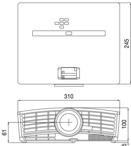 MITSUBISHI HC 1500 - Kensington Lock - 2
