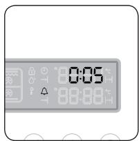 SAMSUNG BQ1Q66213 - Tournez le bouton de commande de la durée / température pour régler l'heure de fin deuisson. - 8