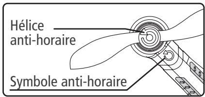 PNICAM DR-100 - Installation des hélices - 1