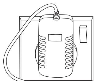 PNICAM DR-100 - Chargement de la batterie - 1