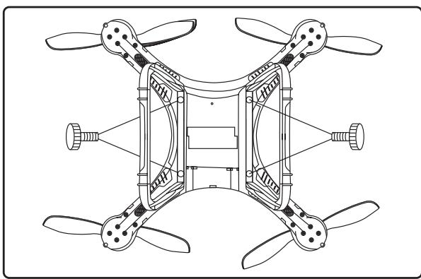 PNICAM DR-100 - Installation du train d'atterrissage et de l'antenne - 1