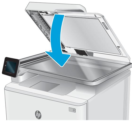 HP M281FDW - Elimination des bourrages papier dans le bac d'alimentation - 6