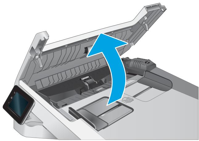 HP M281FDW - Nettoyez les rouleaux et le tampon de séparation du bac d'alimentation. - 1