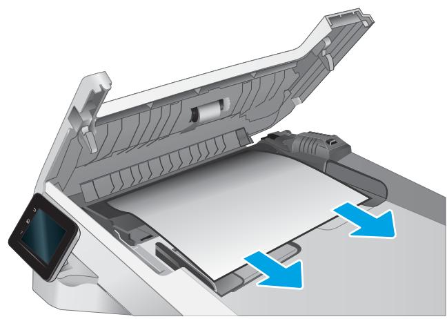 HP M281FDW - Elimination des bourrages papier dans le bac d'alimentation - 2