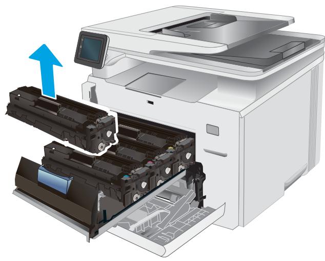 HP M281FDW - Retrait et remplacement des cartouches de toner - 3