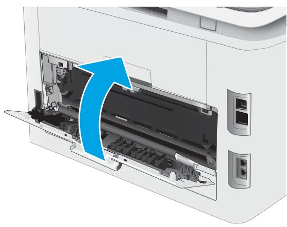 HP M281FDW - Elimination des bourrages papier dans le bac de sortie - 6