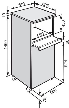 MIELE CVA 620-2 - Encastrement et possibilités de combinaisons - 3