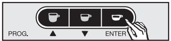 MIELE CVA 620-2 - Sélection de la température des boissons - 6