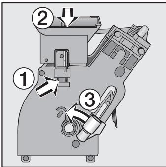 MIELE CVA 620-2 - ...vous ne pouvez pas insérer l'unité de percolation dans l'appareil ? - 2