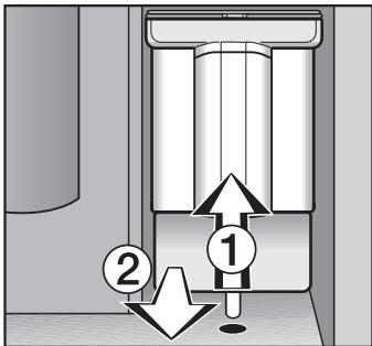 MIELE CVA 620-2 - Remplissage du réservoir d'eau - 3