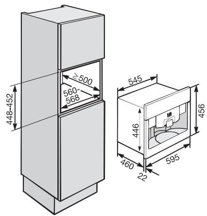 MIELE CVA 620-2 - Encastrement et possibilités de combinaisons - 1