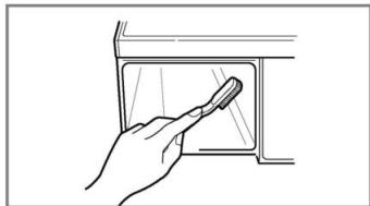 LG F72880WH - La cavité du tiroir - 1