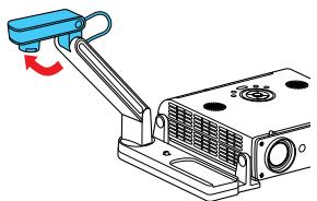 TOSHIBA TDP-T90 - Lors de l'utilisation de l'imageuse fixée au projecteur - 4