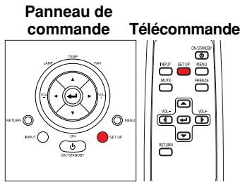 TOSHIBA TDP-T90 - Appuyez à nouveau sur la touche SET UP. - 1