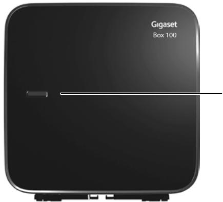 GIGASET CLE60 SOLO ANTHRACITE - Base Gigaset Box 100 - 1